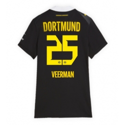 Borussia Dortmund Joey Veerman #25 Bortatröja 2026-27 Dam Kortärmad
