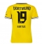 Borussia Dortmund Konstantinos Karetsas #19 Hemmatröja 2026-27 Dam Kortärmad Borussia Dortmund Konstantinos Karetsas #19 Hemmatröja 2026-27 Dam Kortärmad