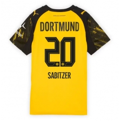 Borussia Dortmund Marcel Sabitzer #20 Hemmatröja 2025-26 Dam Kortärmad