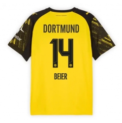 Borussia Dortmund Maximilian Beier #14 Hemmatröja 2025-26 Kortärmad