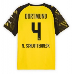 Borussia Dortmund Nico Schlotterbeck #4 Hemmatröja 2025-26 Kortärmad