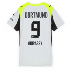 Borussia Dortmund Serhou Guirassy #9 Bortatröja 2025-26 Dam Kortärmad