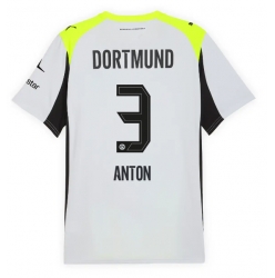 Borussia Dortmund Waldemar Anton #3 Bortatröja 2025-26 Kortärmad