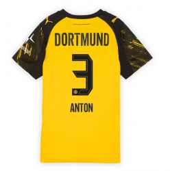 Borussia Dortmund Waldemar Anton #3 Hemmatröja 2025-26 Dam Kortärmad
