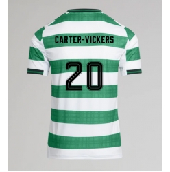 Celtic Cameron Carter-Vickers #20 Hemmatröja 2025-26 Kortärmad