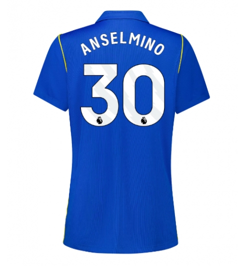 Chelsea Aaron Anselmino #30 Hemmatröja 2026-27 Dam Kortärmad Chelsea Aaron Anselmino #30 Hemmatröja 2026-27 Dam Kortärmad