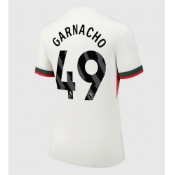 Chelsea Alejandro Garnacho #49 Bortatröja 2025-26 Dam Kortärmad