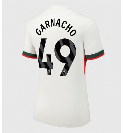 Chelsea Alejandro Garnacho #49 Bortatröja 2025-26 Dam Kortärmad Chelsea Alejandro Garnacho #49 Bortatröja 2025-26 Dam Kortärmad