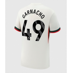 Chelsea Alejandro Garnacho #49 Bortatröja 2025-26 Kortärmad