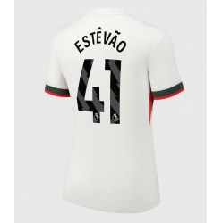 Chelsea Estevao Willian #41 Bortatröja 2025-26 Dam Kortärmad