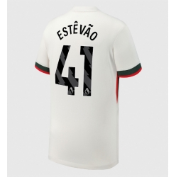 Chelsea Estevao Willian #41 Bortatröja 2025-26 Kortärmad