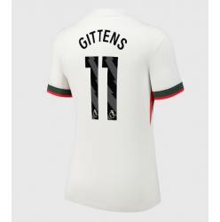 Chelsea Jamie Gittens #11 Bortatröja 2025-26 Dam Kortärmad