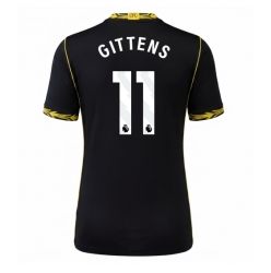 Chelsea Jamie Gittens #11 Bortatröja 2026-27 Dam Kortärmad
