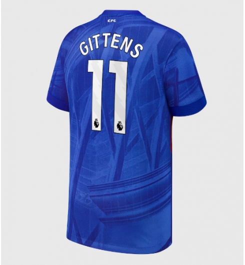 Chelsea Jamie Gittens #11 Hemmatröja 2025-26 Kortärmad Chelsea Jamie Gittens #11 Hemmatröja 2025-26 Kortärmad