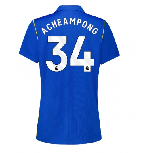 Chelsea Josh Acheampong #34 Hemmatröja 2026-27 Dam Kortärmad Chelsea Josh Acheampong #34 Hemmatröja 2026-27 Dam Kortärmad