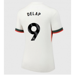 Chelsea Liam Delap #9 Bortatröja 2025-26 Dam Kortärmad