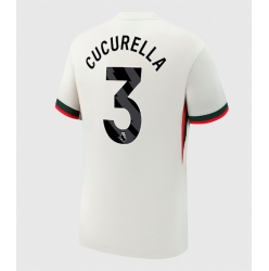 Chelsea Marc Cucurella #3 Bortatröja 2025-26 Kortärmad