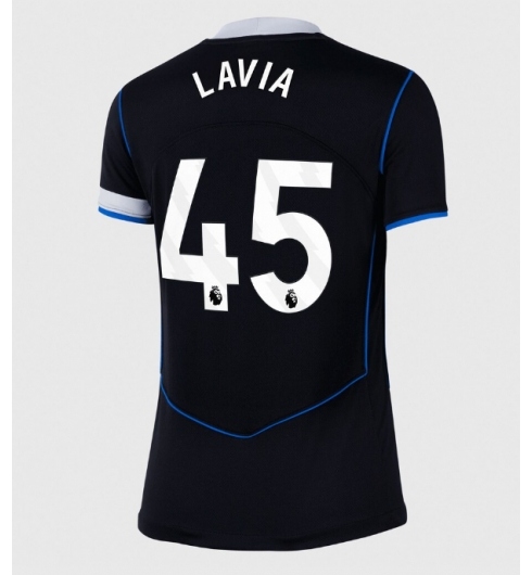 Chelsea Romeo Lavia #45 Tredje Tröja 2025-26 Dam Kortärmad Chelsea Romeo Lavia #45 Tredje Tröja 2025-26 Dam Kortärmad