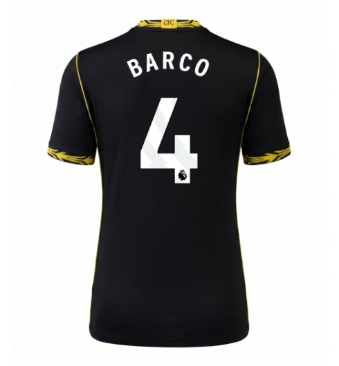 Chelsea Valentin Barco #4 Bortatröja 2026-27 Dam Kortärmad Chelsea Valentin Barco #4 Bortatröja 2026-27 Dam Kortärmad