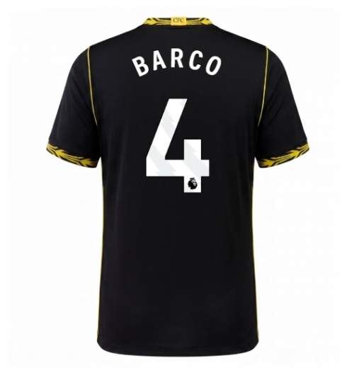 Chelsea Valentin Barco #4 Bortatröja 2026-27 Kortärmad Chelsea Valentin Barco #4 Bortatröja 2026-27 Kortärmad