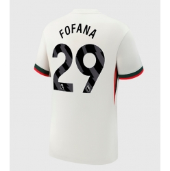 Chelsea Wesley Fofana #29 Bortatröja 2025-26 Kortärmad