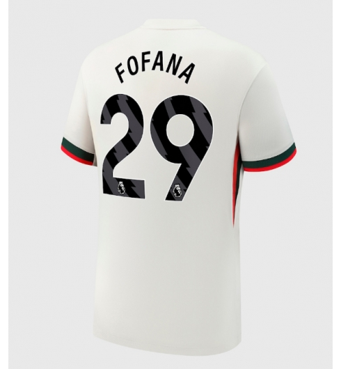 Chelsea Wesley Fofana #29 Bortatröja 2025-26 Kortärmad Chelsea Wesley Fofana #29 Bortatröja 2025-26 Kortärmad