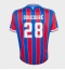 Crystal Palace Cheick Doucoure #28 Hemmatröja 2025-26 Kortärmad Crystal Palace Cheick Doucoure #28 Hemmatröja 2025-26 Kortärmad