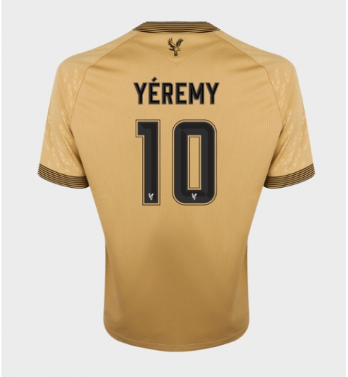 Crystal Palace Yeremy Pino #10 Bortatröja 2025-26 Kortärmad Crystal Palace Yeremy Pino #10 Bortatröja 2025-26 Kortärmad
