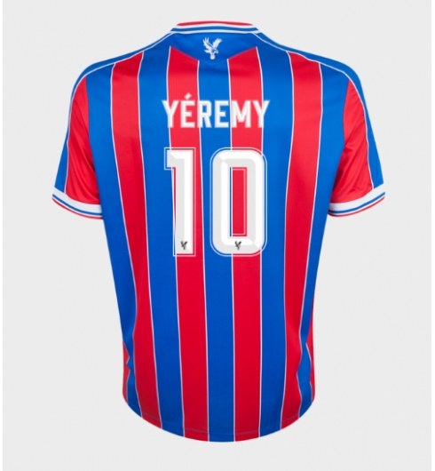 Crystal Palace Yeremy Pino #10 Hemmatröja 2025-26 Kortärmad Crystal Palace Yeremy Pino #10 Hemmatröja 2025-26 Kortärmad