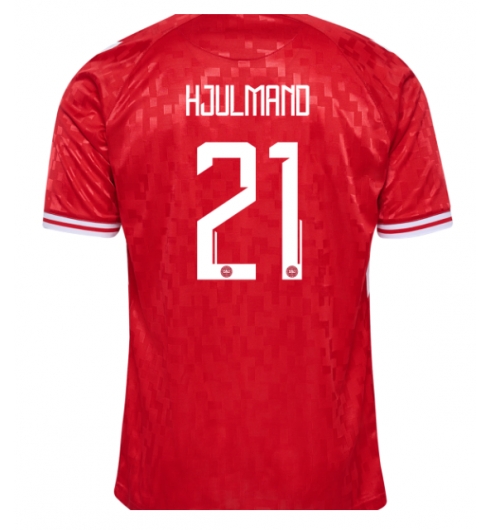 Danmark Morten Hjulmand #21 Hemmatröja EM 2024 Kortärmad Danmark Morten Hjulmand #21 Hemmatröja EM 2024 Kortärmad
