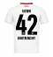 Eintracht Frankfurt Can Uzun #42 Bortatröja 2025-26 Kortärmad