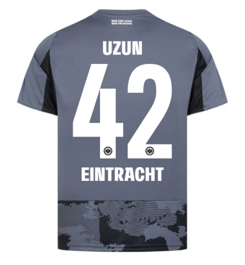 Eintracht Frankfurt Can Uzun #42 Tredje Tröja 2025-26 Kortärmad Eintracht Frankfurt Can Uzun #42 Tredje Tröja 2025-26 Kortärmad