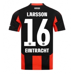 Eintracht Frankfurt Hugo Larsson #16 Hemmatröja 2025-26 Kortärmad