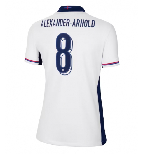 England Alexander-Arnold #8 Hemmatröja EM 2024 Dam Kortärmad England Alexander-Arnold #8 Hemmatröja EM 2024 Dam Kortärmad