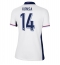 England Ezri Konsa #14 Hemmatröja EM 2024 Dam Kortärmad