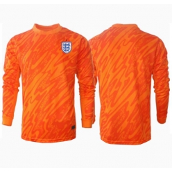 England Målvakt Hemmatröja EM 2024 Långärmad