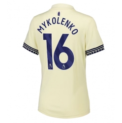 Everton Vitaliy Mykolenko #16 Bortatröja 2025-26 Dam Kortärmad