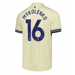 Everton Vitaliy Mykolenko #16 Bortatröja 2025-26 Kortärmad