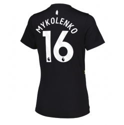Everton Vitaliy Mykolenko #16 Tredje Tröja 2025-26 Dam Kortärmad