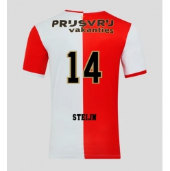 Feyenoord Sem Steijn #14 Hemmatröja 2025-26 Kortärmad