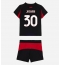 Fotbollsset Barn AC Milan Ardon Jashari #30 Hemmatröja 2025-26 Mini-Kit Kortärmad (+ korta byxor)