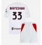 Fotbollsset Barn AC Milan Davide Bartesaghi #33 Bortatröja 2026-27 Mini-Kit Kortärmad (+ korta byxor)