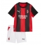 Fotbollsset Barn AC Milan Diego Moreira #22 Hemmatröja 2026-27 Mini-Kit Kortärmad (+ korta byxor)