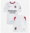 Fotbollsset Barn AC Milan Fikayo Tomori #23 Bortatröja 2026-27 Mini-Kit Kortärmad (+ korta byxor)