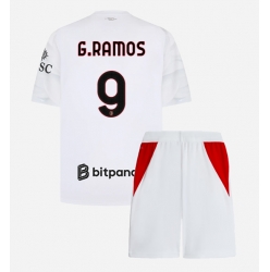 Fotbollsset Barn AC Milan Goncalo Ramos #9 Bortatröja 2026-27 Mini-Kit Kortärmad (+ korta byxor)