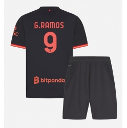 Fotbollsset Barn AC Milan Goncalo Ramos #9 Tredje Tröja 2026-27 Mini-Kit Kortärmad (+ korta byxor)