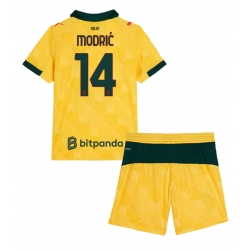 Fotbollsset Barn AC Milan Luka Modric #14 Tredje Tröja 2025-26 Mini-Kit Kortärmad (+ korta byxor)