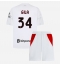 Fotbollsset Barn AC Milan Mario Gila #34 Bortatröja 2026-27 Mini-Kit Kortärmad (+ korta byxor)