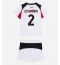 Fotbollsset Barn AC Milan Pervis Estupinan #2 Bortatröja 2025-26 Mini-Kit Kortärmad (+ korta byxor)