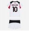 Fotbollsset Barn AC Milan Rafael Leao #10 Bortatröja 2025-26 Mini-Kit Kortärmad (+ korta byxor)